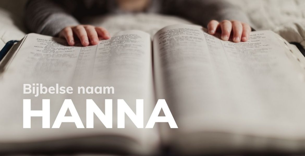 Bijbelse naam Hanna